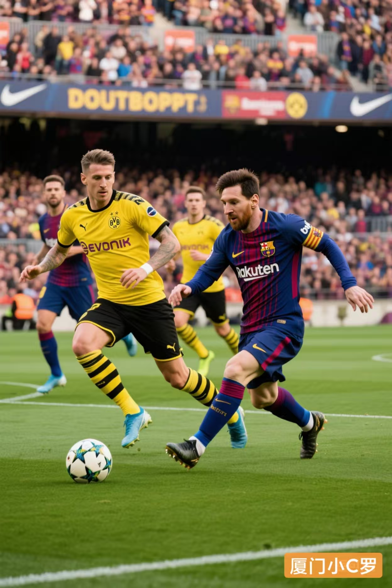 梅西独中4元,诺坎普热身赛大胜多特的简单介绍 梅西独中4元,诺坎普热身赛大胜多特的简单介绍