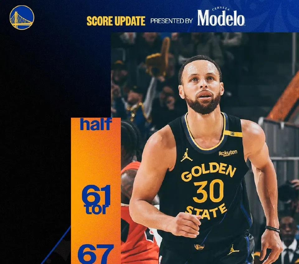 勇士半场领先20分,稳胜猛龙取得三连胜 勇士半场领先20分,稳胜猛龙取得三连胜