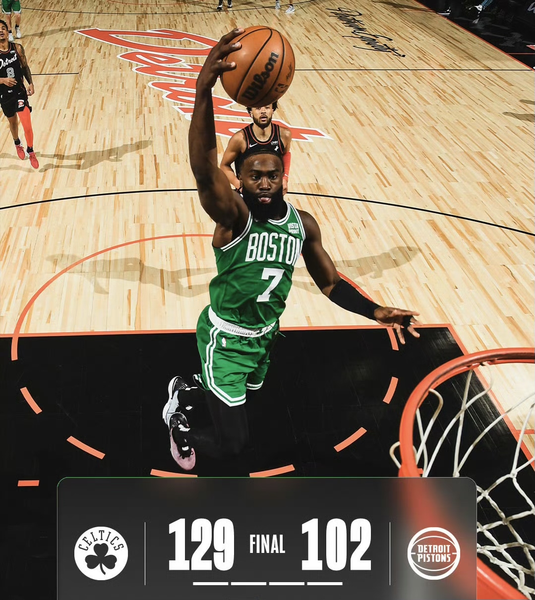 凯尔特人客场击败活塞保持领先 凯尔特人客场击败活塞保持领先